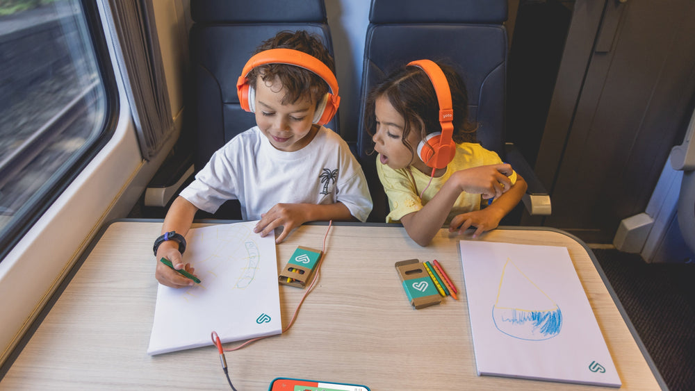 All Aboard: A Free Summer Draw-Along from Yoto and Trainline